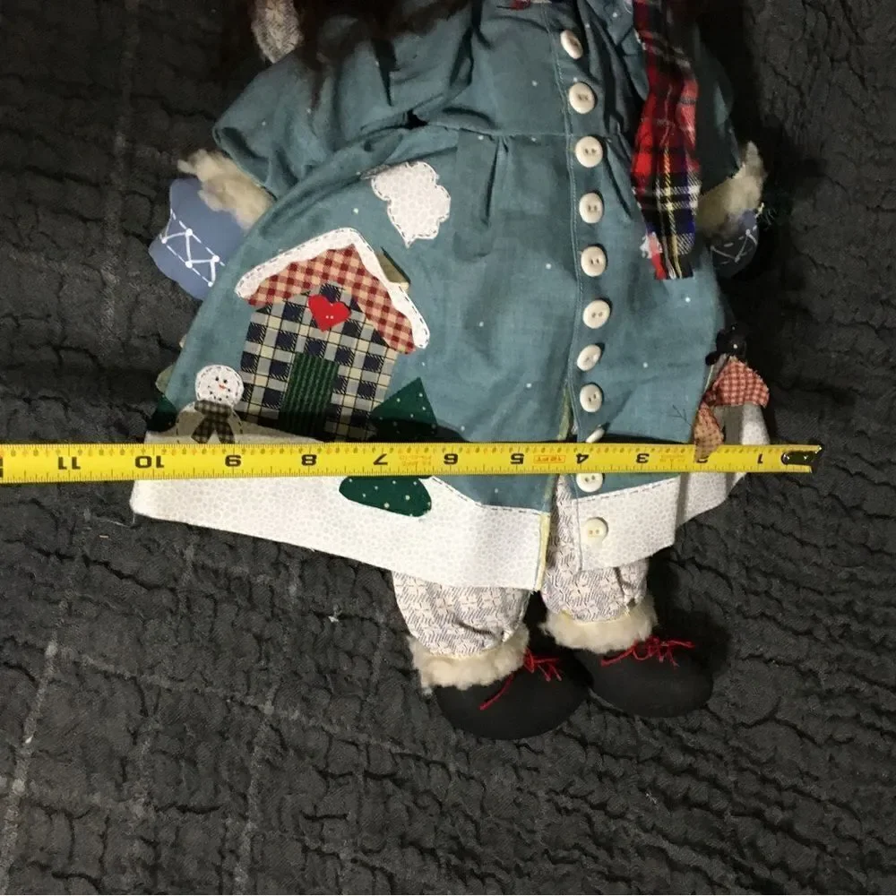 Christmas Angel Hangin Doll Tree Topper
